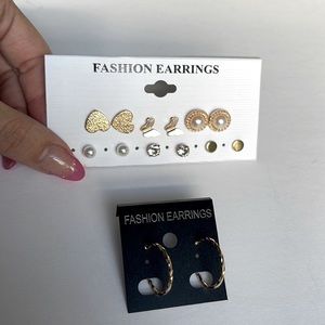 Set of Earrings (7 pairs)